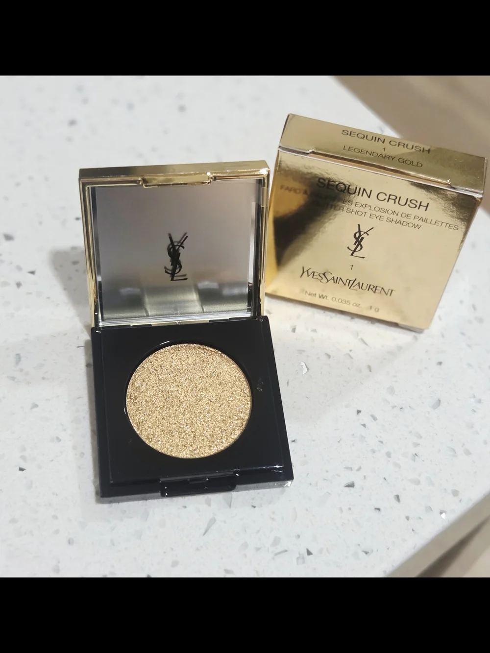 Yves Saint Laurent Sequin Crush Glitter Shot Eye Shadow — Legendary Gold